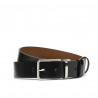 Cintura uomo 35b bicolore nero+marrone