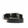 Cintura uomo 35b bicolore nero+marrone