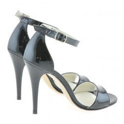 Sandali donna 1238 vernice nera