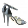 Sandali donna 1238 vernice nera