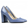 Scarpe eleganti donna 1261 blu perla