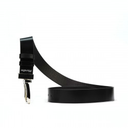 Cintura uomo 35b nero+biz nero