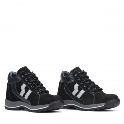 Stivaletti adolescenti 4005 bufalo nero
