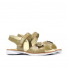Sandali per bambini piccoli 55c vernice beige