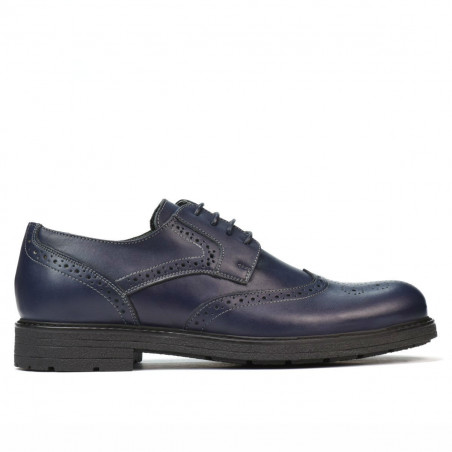 Scarpe eleganti uomo 894 indaco