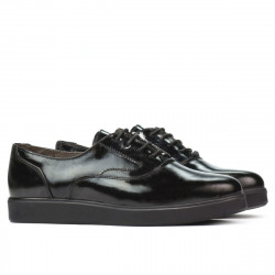 Scarpe casual donna 664 vernice nera