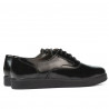 Scarpe casual donna 664 vernice nera