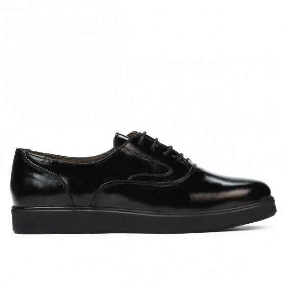 Scarpe casual donna 664 vernice nera