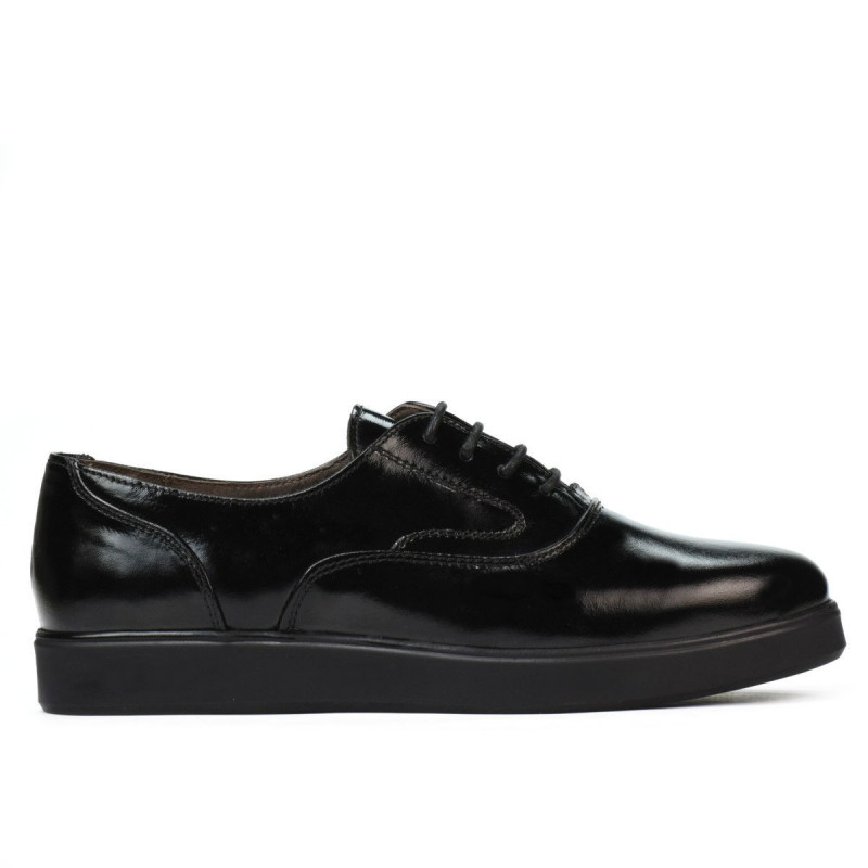 Scarpe casual donna 664 vernice nera
