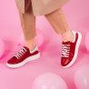 Scarpe sportive donna 6008 rosso combinato