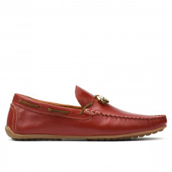 Mocassini uomo 863 rosso