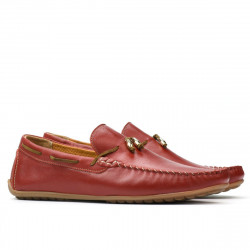 Mocassini uomo 863 rosso