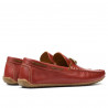 Mocassini uomo 863 rosso