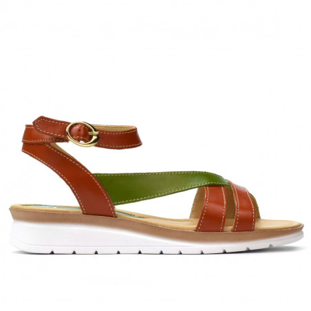 Sandali donna 5060 arancione combinato