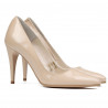 Scarpe eleganti donna 1246 vernice beige perlato
