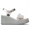 Sandali donna 5064 argento