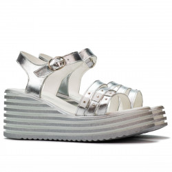 Sandali donna 5064 argento