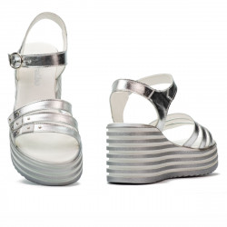 Sandali donna 5064 argento