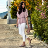 Sandali donna 5059 rosa cipria lifestyle