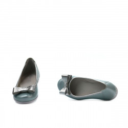 Scarpe bambini 174 turchese combinato