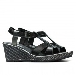 Sandali donna 5065 nero combinato