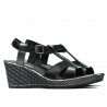 Sandali donna 5065 nero combinato