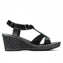 Sandali donna 5065 nero combinato