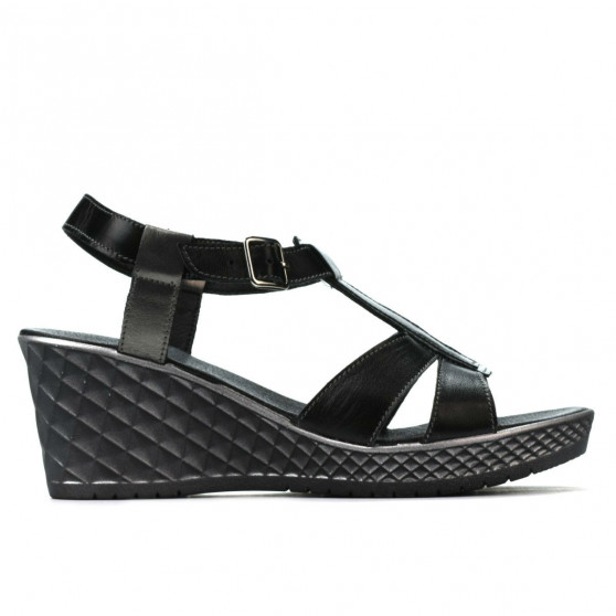 Sandali donna 5065 nero combinato