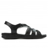 Sandali donna 5062 nero combinato