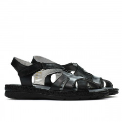 Sandali donna 5062 nero combinato