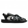 Sandali donna 5062 nero combinato