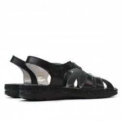 Sandali donna 5062 nero combinato