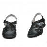 Sandali donna 5062 nero combinato