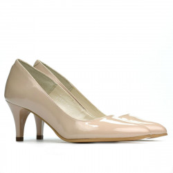 Scarpe eleganti donna 1242 vernice avorio