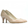 Scarpe eleganti donna 1242 vernice avorio