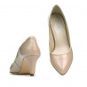 Scarpe eleganti donna 1242 vernice avorio