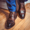 Scarpe eleganti da uomo 896 a caffè