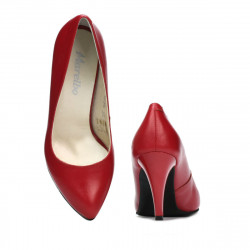 Scarpe eleganti donna 1234 rosso