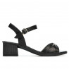 Sandali donna 5066 nero perlato