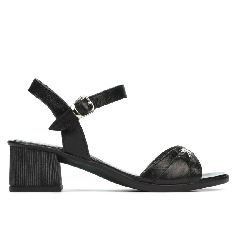 Sandali donna 5066 nero perlato