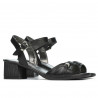 Sandali donna 5066 nero perlato