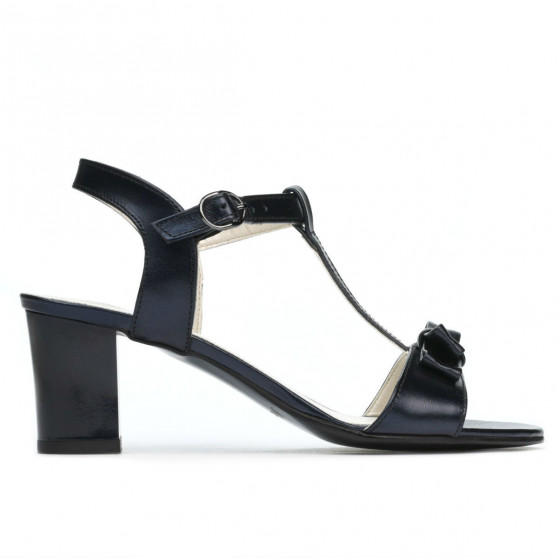 Sandali donna 1257 indaco perlato