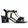 Sandali donna 1257 indaco perlato
