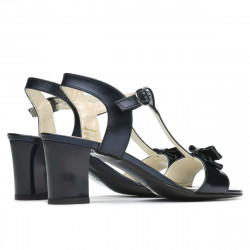 Sandali donna 1257 indaco perlato
