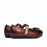 Scarpine bimbi 67c bordo madreperla combinata