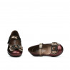 Scarpine bimbi 67c bordo madreperla combinata