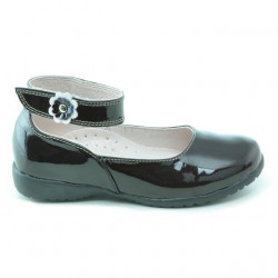 Scarpe per bambini piccoli 17c vernice caffè