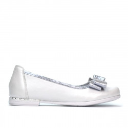 Scarpe per bambini 174 bianco madreperla combinato