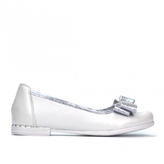Scarpe per bambini 174 bianco madreperla combinato