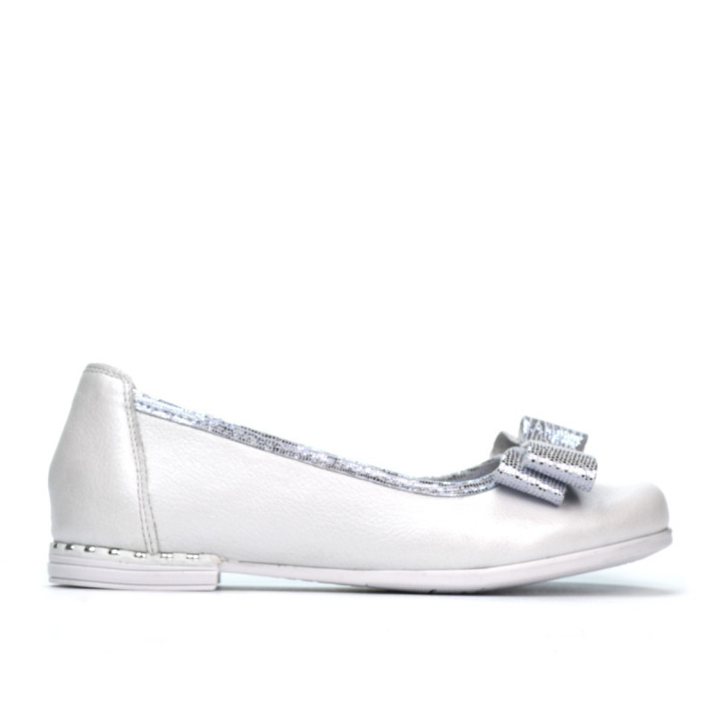 Scarpe per bambini 174 bianco madreperla combinato